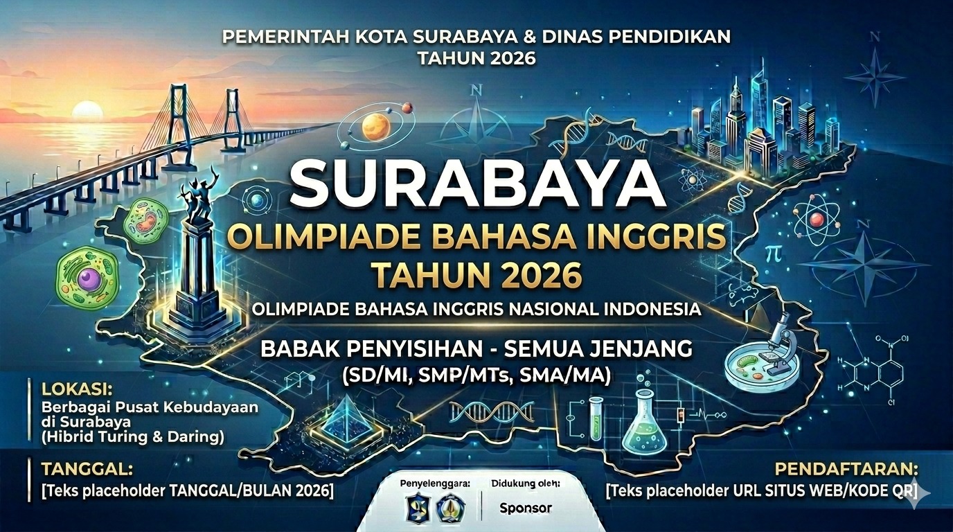 Babak Final Olimpiade Anak Cerdas Bahasa Inggris Se Kota Surabaya